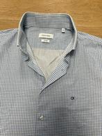 Calvin Klein fitted overhemd blauw - Maat 39 / M, Ophalen of Verzenden, Zo goed als nieuw, Blauw, Halswijdte 39/40 (M)