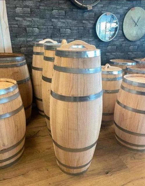 Sigaarton / lange smalle regenton van 110 liter, Tuin en Terras, Regentonnen, Nieuw, Kunststof, 150 liter of meer, Ophalen of Verzenden