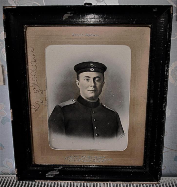 Duits soldaat 107 jaar oude Portret Gestorven in Rusland WW1, Verzamelen, Militaria | Algemeen, Landmacht, Foto of Poster, Duitsland