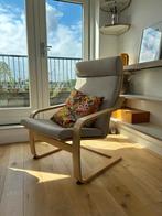IKEA poang fauteuil beige, Ophalen, Gebruikt, 75 tot 100 cm, 50 tot 75 cm