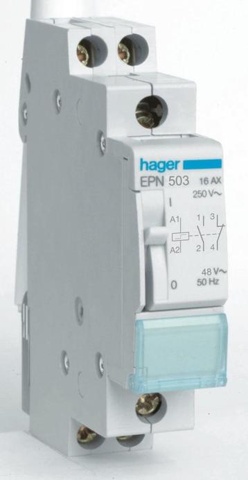 Hager EPN510 HAGER IMPuls RELAIS 1M 16A 230V beschikbaar voor biedingen