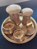 Messing rookset, Ophalen of Verzenden, Koper