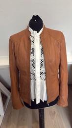 Arma leren jas nieuw leather 36 cognac kleur, Ophalen of Verzenden, Zo goed als nieuw, Maat 36 (S), Zwart