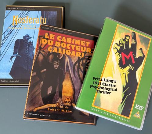 3x DUITS EXPRESSIONISME (DVD), Cd's en Dvd's, Dvd's | Klassiekers, Zo goed als nieuw, Horror, Voor 1940, Ophalen of Verzenden