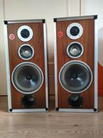 Stoere vintage Hepta high standard 3-weg luidsprekers, Gebruikt, 60 tot 120 watt, Front, Rear of Stereo speakers, Ophalen