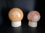 Vintage Thabur plafondlamp Art Deco, Ophalen of Verzenden, Gebruikt, Glas, Art deco
