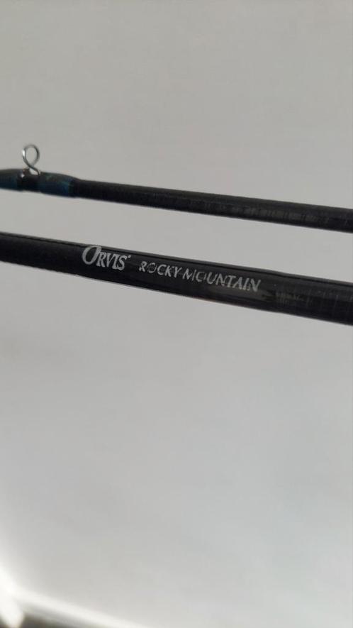 Orvis Rocky Mountain Series 9ft =273cm #7, prachtstaat!, Watersport en Boten, Hengelsport | Vliegvissen, Zo goed als nieuw, Ophalen of Verzenden