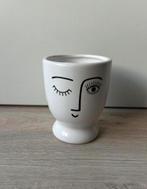 Bloempotje met gezicht, Ophalen of Verzenden, Zo goed als nieuw, Bord(en), Overige stijlen