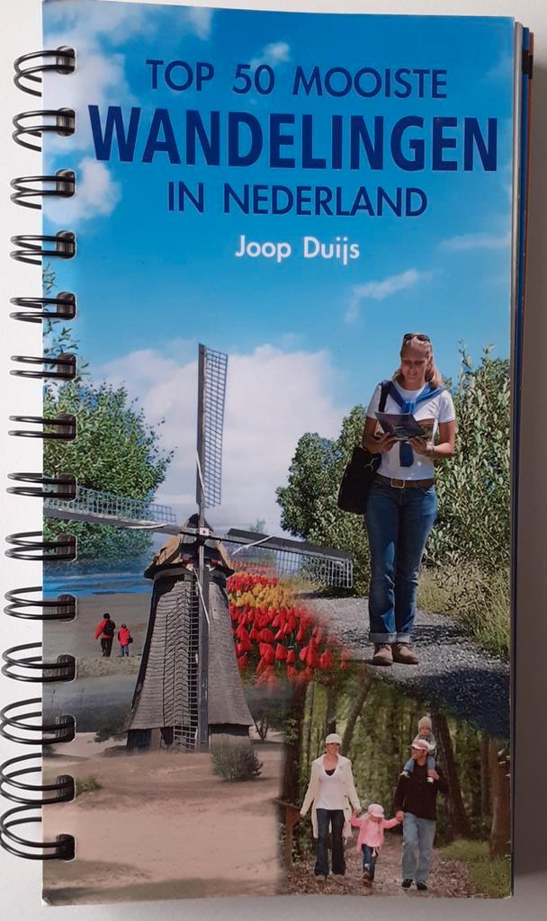 Top 50 Mooiste Wandelingen in Nederland - Joop Duijs, Boeken, Reisgidsen, Zo goed als nieuw, Fiets- of Wandelgids, Europa, Overige merken