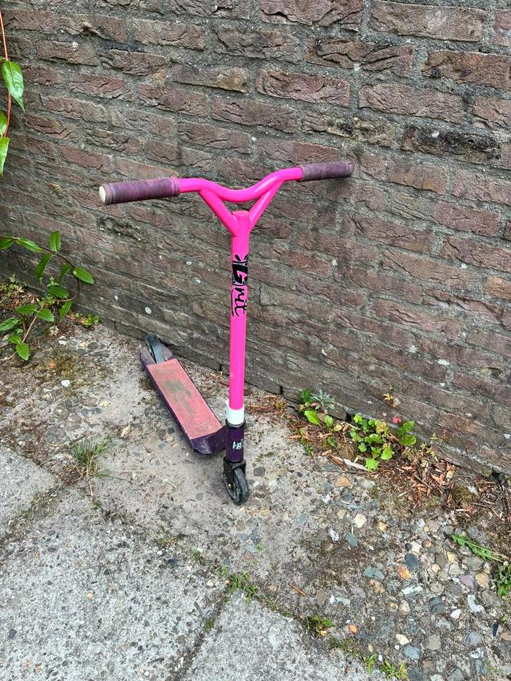Stuntstep Roze Paars Grit Extremist IHC, Fietsen en Brommers, Steps, Gebruikt, Overige typen, Ophalen