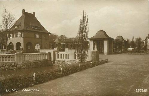 (381-119-015) Bottrop Stadtpark, Verzamelen, Ansichtkaarten | Buitenland, Duitsland, Ophalen of Verzenden