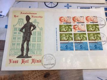 No2006 E81A grote fdc met kindervel Rotterdam 15-11-1966 Heb beschikbaar voor biedingen