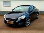 Volvo C70 CABRIO 2.4 170PK AUTOMAAT 2010 Zwart/Inruil moge, Auto's, C70, Beige, Cabriolet, 4 stoelen