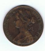 18-1488 Engeland 1 penny 1860, Postzegels en Munten, Losse munt, Overige landen, Verzenden