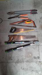 Diverse handgereedschap set - zagen en knippers, Ophalen of Verzenden, Gebruikt