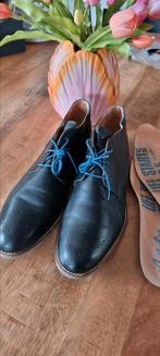 ZGAN Maat 49 Australian footwear blauwe leren veterschoenen, Blauw, Ophalen of Verzenden, Australian, Gespschoenen