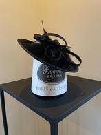 Mooi Dopje zwart fascinator van fluweel, Ophalen of Verzenden, Nieuw, One size fits all, Hoed