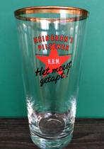 Vintage Heineken bier glas Rode Ster jaren 80 VADERDAG KADO, Ophalen of Verzenden, Zo goed als nieuw, Reclamebord, Plaat of Schild