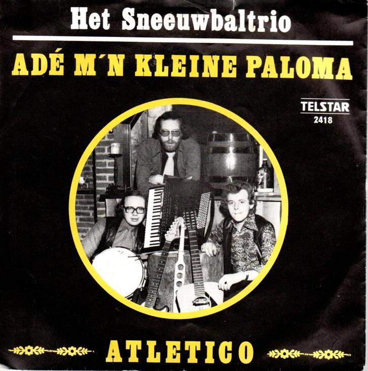 Het Sneeuwbaltrio: Adé m'n kleine Paloma, Cd's en Dvd's, Vinyl Singles, Gebruikt, Single, Nederlandstalig, 7 inch, Verzenden