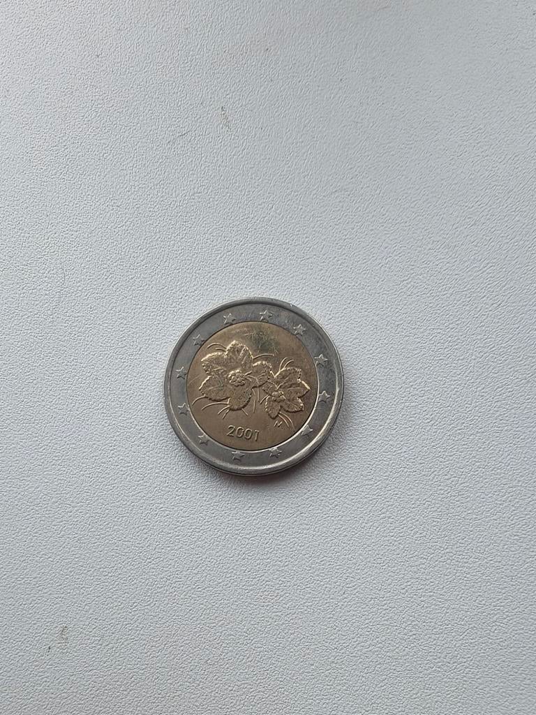 2 Euro Finland 2001, Ophalen of Verzenden, Finland, 2 euro, Losse munt