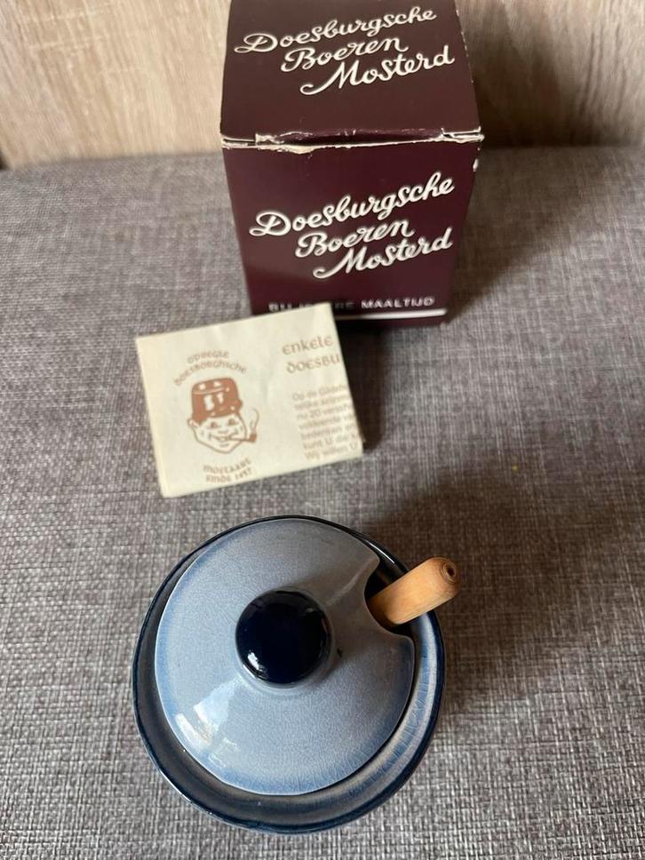 Vintage Doesburgsche Boeren Mosterd, Antiek en Kunst, Antiek | Keukenbenodigdheden, Ophalen of Verzenden