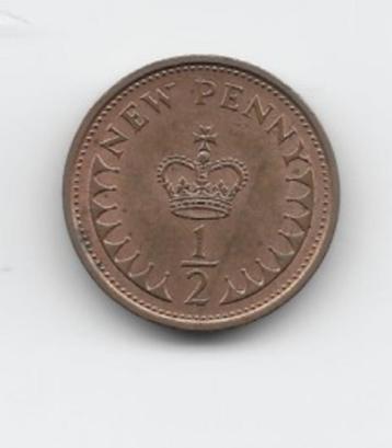 Verenigd Koninkrijk ½ new penny 1979 KM# 914 beschikbaar voor biedingen