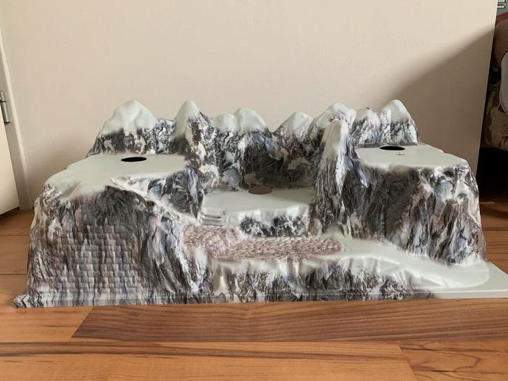 My Village kerstdorpondergrond - Dolomieten gebergte 78cm!, Diversen, Kerst, Zo goed als nieuw, Ophalen