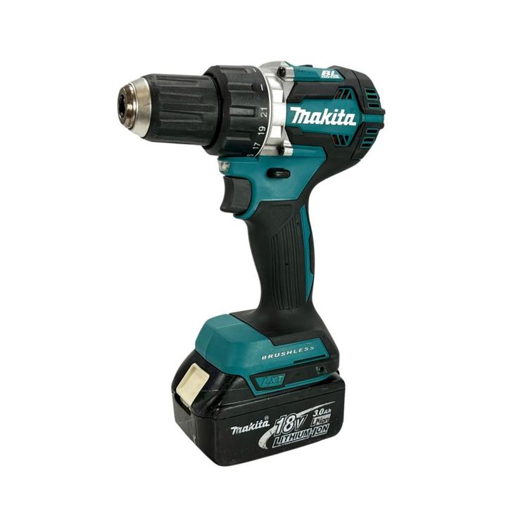 Makita DDF484Z 18V Boor-/schroefmachine (body) + BL1830 Accu, Doe-het-zelf en Verbouw, Gereedschap | Boormachines, Zo goed als nieuw