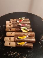 7 houten Vintage Koekoek fluiten., Ophalen of Verzenden