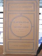 Bos atlas uit 1923 mooi gekleurde kaarten. Een andere wereld, Gelezen, Bosatlas, Ophalen of Verzenden, Wereld