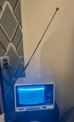 vintage draagbare zwart/wit TV met AM/FM radio 12volt, Ophalen of Verzenden, Zo goed als nieuw, Gezichtsbruiner, Minder dan 10 lampen