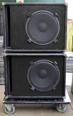 Twee basboxen van 350 Watt, 8 Ohm Beyma speakers, Ophalen of Verzenden, Gebruikt, Basgitaar, 100 watt of meer