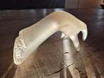 Art deco mat glazen mannequin hand jaren 70, Ophalen
