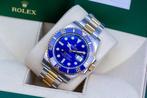 Rolex Submariner 116613LB Blue / Blauw  | 2019 | full set, Sieraden, Tassen en Uiterlijk, Horloges | Heren, Ophalen of Verzenden