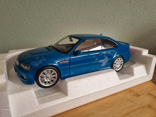 Norev BMW M3 E46 Coupe Blauw Limited Edition, Hobby en Vrije tijd, Modelauto's | 1:18, Nieuw, Auto, Norev, Ophalen of Verzenden