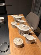 Wedgwood Samurai Theepot, Suiker- en Melkset, Ophalen