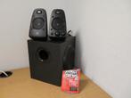 Logitech Z623 - 2.1 Speakersysteem | Pawn Eindhoven, Computers en Software, Pc speakers, Ophalen, Gebruikt, Audiokanaal 2.1