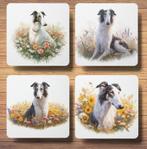 Barsoi Lente onderzetters met houder, Ophalen of Verzenden, Nieuw, Glas of Kopje