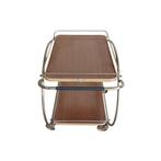 Vintage messing serveerwagen met formica bladen, Ophalen, Gebruikt, Onbekend, Onbekend
