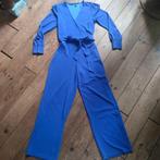 Feestelijke paarse glitter jumpsuit maat S van de Hema., Verzenden, Paars, Zo goed als nieuw, Maat 36 (S)
