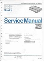 Philips videorecorder VCR VR2023 service manual complete map, Verzenden, Audio en Video