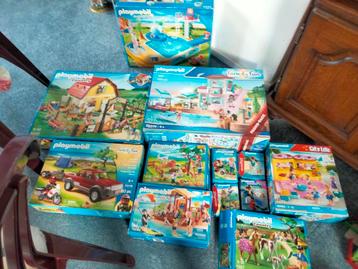 Grote verzameling Playmobil. beschikbaar voor biedingen