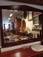 Heldense Exclusief Mahonie Spiegel Nieuw, Huis en Inrichting, 125 cm of meer, Ophalen of Verzenden, Zo goed als nieuw, Heldense Exclusief