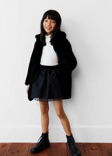 Maat 140 - MANGO Kids | winterjas faux fur (ZGAN) beschikbaar voor biedingen