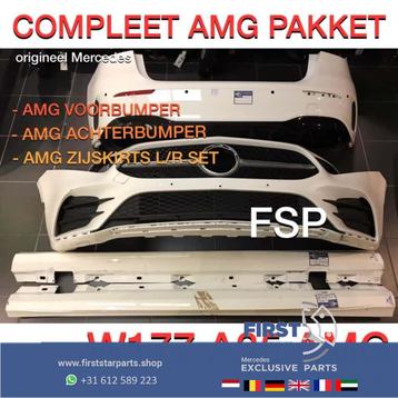 W177 A35 AMG voorbumper achterbumper zijskirts pakket wit or beschikbaar voor biedingen