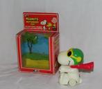 Vintage Peanuts motorized toy Made in Hong Kong AVIVA, Verzamelen, Stripfiguren, Verzenden, Snoopy, Gebruikt, Beeldje of Figuurtje
