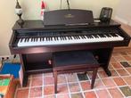 YAMAHA CLAVINOVA, Gebruikt, Zwart, Ophalen of Verzenden, Digitaal