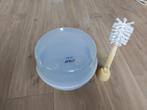Philips Avent magnetronsteralisator en Medela flessenborstel, Ophalen, Gebruikt, Sterilisator
