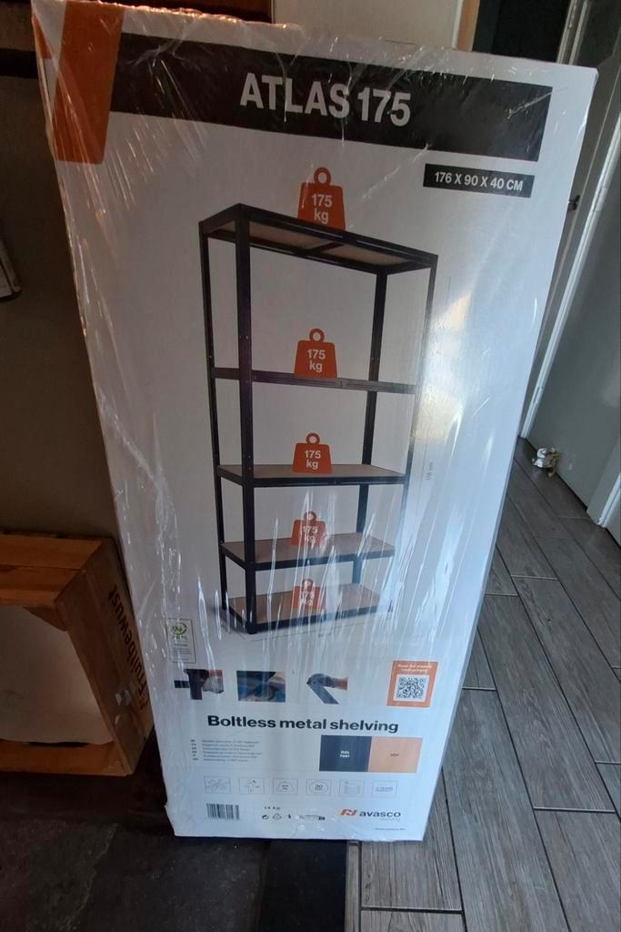 Nieuwe Atlas 175 Metalen Stellingkast, Huis en Inrichting, Kasten | Stellingkasten, Nieuw, Ophalen