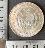 munt, 1 Peso Mexico 1965, zilver, zie omschrijving, Postzegels en Munten, Munten | Amerika, Verzenden, Noord-Amerika, Losse munt